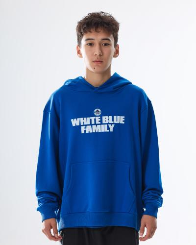 Худи "White blue family"