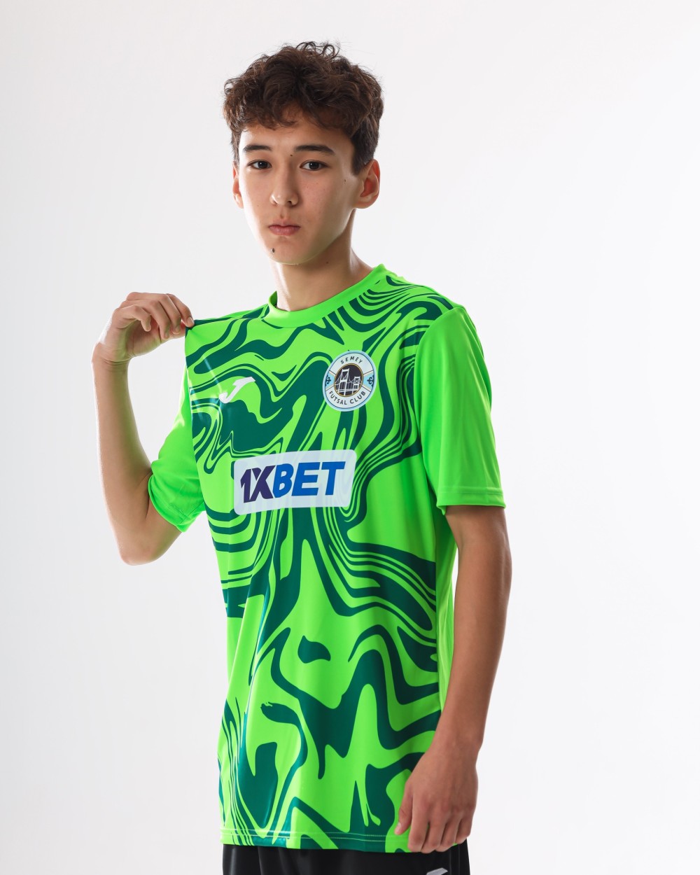LION II SHORT SLEEVE T-SHIRT VERDE FLUOR 103729.020  - фото 2